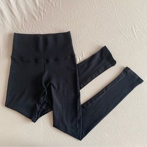 Avocado Sample cheetah floral cutout leggings